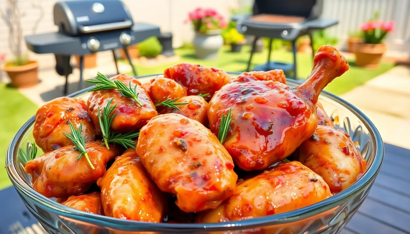 Secret to Tender BBQ Chicken: Sweet & Smoky Marinade Revealed